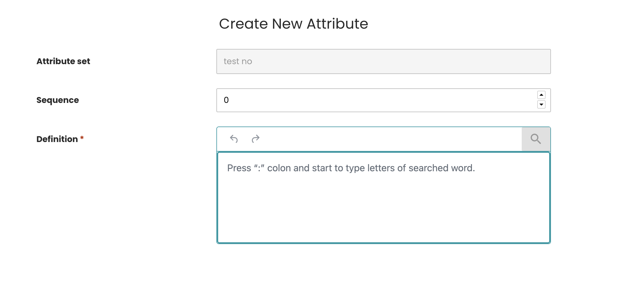attribute suggestion list 1
