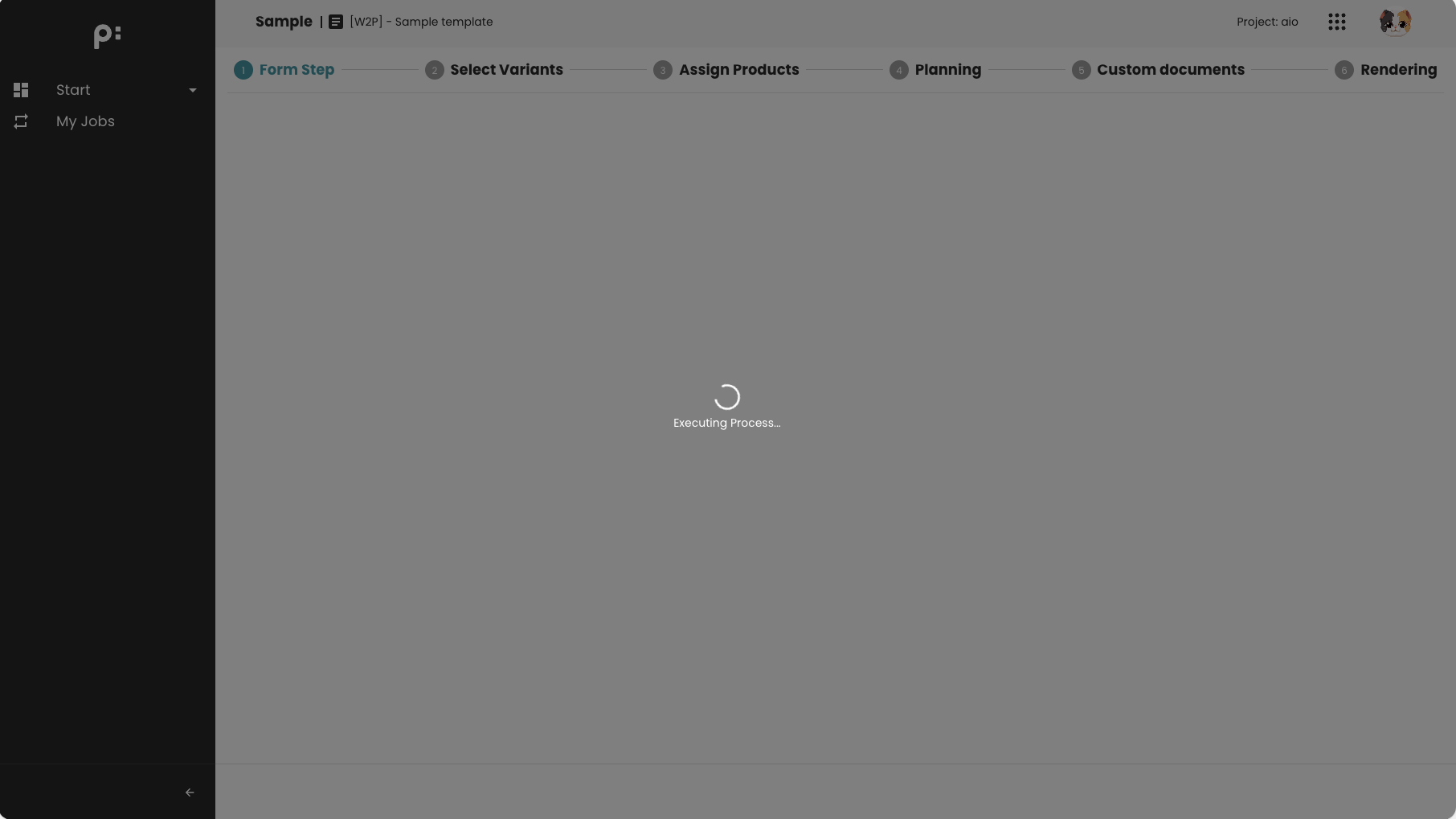form-step-executing-process